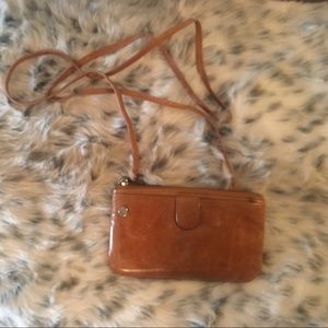 Tan Leather Hobo convertible crossbody